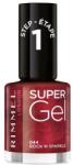 Rimmel Super Gel STEP1 géllakk 12 ml árnyék 044 Rock N Sparkle