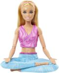 Mattel Barbie Made to Move - Szőke kék leggingsben