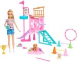 Mattel Barbie Family & Friends Stacie Kiskutya Játszótér Játékkészlet (HRM10)