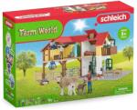 Schleich Schleich: Farm World - Falusi ház istállóval és állatokkal (42407) (SLH42407) - jatekshop