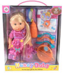 Jenny - Szőkehajú Baba Étkészlettel, Kiegészítőkkel És Hanggal