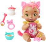 Mattel My Garden Baby Snack & Snuggle Interaktív Baba - Pink Cica