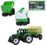 Magic Toys Farmer Truck: Mezőgazdasági traktor szett utánfutókkal 28cm