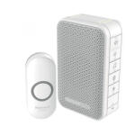 Somogyi Elektronic Honeywell Home DC313N vezeték nélküli csengő, 150m hatótáv, 6 dallam, LED jelzőfény, IP55 nyomógomb, elemes tápellátás, DC313N (DC313N)