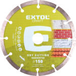 Extol freză diamantată cu segmente; 115x22, 2mm, max. 13.300 rpm (108611) (108611) Disc de taiere