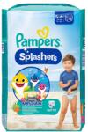 Pampers Splashers Baby Shark Kiadás 5, 10 Eldobható Úszópelenka, 14kg+