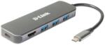 D-Link USB-C 3xUSB3.0 USB-C/PD3.0 HDMI dokkoló (DUB-2333) (DUB-2333)