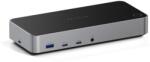 Satechi Háromszoros 4K Kijelző (Mac/Windows OS) | 2x DP 1.4 4K/60 Hz | 3x HDMI 2.0 4K60 Hz | USB 3.1 | USB-C 3.1 | 2x USB 3.0 | USB-C 3.0 | RJ-45 (ST-D4KTM-EU)
