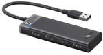 UGREEN Adapter, hub USB-A - 4x USB-A UGREEN CM653 szürke (15548)