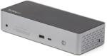 StarTech USB C Dock - 4K 60Hz Quad Monitor DisplayPort & HDMI - Universal USB-C Docking Station with 100W Power Delivery (DK31C4DPPDUE)