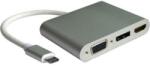 Roline USB3.1 Multiport adapter HDMI+DP-1+DSUB 4K (12.03.3230)