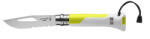Opinel No. 08 Outdoor Fluo Sárga Zsebkés