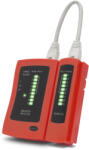 Maxwell 25340 hálózati kábel (UTP RJ45 RJ11 RJ12) tesztelő készülék (G-25340)