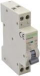 TRACON Kombinált védőkapcsoló, elektronikus, 2P, 1 modul, B kar. B16, 30mA, 6kA, A (EVOKEAB1603)