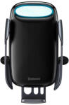 Baseus Incarcator auto wireless cu suport electric Baseus Milky Way (15W) negru WXHW02-01