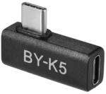 BOYA BY-K5 Female TYPE-C to Male TYPE-C 90 fokos adapter (BY-K5) - bluechip
