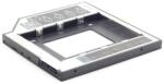 Gembird Slim mounting frame for 2, 5 drive to 5, 25 bay, for drive up to 12, 7mm (MF-95-02) - iconink
