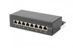 ASSMANN DN-91608SD Class E patch panel 8 port CAT 6 árnyékolt