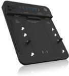 RaidSonic IB-2913MCL-C31 Docking Station Black (IB-2913MCL-C31) - pcx