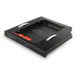 AXAGON RSS-CD12 2, 5" SATA SSD/HDD caddy optikai meghajtó beépítő keret (RSS-CD12) - iconink