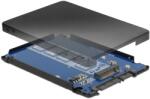 Delock 62688 2.5" SATA 22-pin - M. 2 Adapter - Merevlemez Házzal