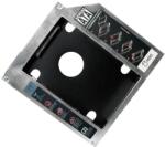 LogiLink 2nd SATA HDD Caddy for a 12.7 mm high CD/DVD/Blu-ray drive slot (AD0016)