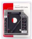 BlackBird HDD Beépítő keret 9.5mm-es, SATA BH1507 (BH1507)
