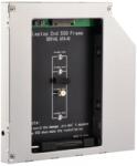 Gembird Slim 5.25" bay mounting frame for NGFF (M. 2) SSD memory card 12.7 mm height (A-SATA12M2-01)