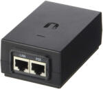 Ubiquiti Adaptor PoE 24V, 1A, 7W, Gigabit, negru, protectie la descarcari electrice - Ubiquiti POE-24-24W-G (POE-24-24W-G)
