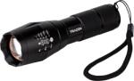 TRACON Akkumulátoros LEDes Kézi Lámpaállítható Fókusszal 4, 5 W, 500 LM, 3 H, 3, 7 V, 1500 mah 18650 Li-Ion