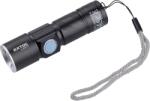 Extol LIGHT zseblámpa 150 lm, újratölthető, USB, zoom, XPE 3W LED