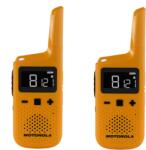 Motorola Talkabout T72 Walkie Talkie - EU/UK Adapterrel, 2 db/csomag, Sárga (D3P01610YDLMAW)