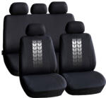 Carguard Autós Üléshuzat Szett - Szürke / Fekete Mintás - 9 Db-Os