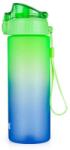 KARTON P+P OXY CLICK OMBRE BLUE- GREEN, kék - zöld színátmenetes kulacs, 600 ml