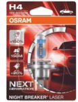 OSRAM Bec Nihgt Breaker Laser Gen2 H4 12V 60/55W, +150% lumina, blister 1 buc (64193NL-01B) - vexio