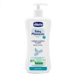 Chicco Testápoló tej adagolóval Baby Moments 87 % természetes összetevőkkel 500 ml