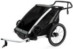 Thule Chariot Lite double Aluminum/Agave Babakocsi