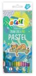 Victoria Pastel kerek színes ceruza készlet, 12 pasztell szín (TVC007)