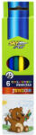 Sky Art Színes ceruza készlet, hatszögletű Sky Art 6 klf. szín (52253) - cartridge
