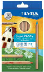 LYRA Super Ferby Natúr Színes Ceruza 12 Darabos