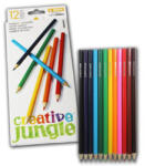 Creative Jungle Színesceruza Készlet - 12 db, Normál, Hatszög