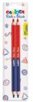 CARIOCA Red & Blue Maxi kék-piros postairón 2db-os szett - Carioca