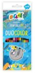 Victoria Színes ceruza készlet, háromszögletű, kétvégű, COOL BY VICTORIA "Duocolor", 24 különböző szín (TVC006) - fiorex