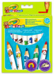 Crayola Mini Kids: 8 db vastag natúr színes ceruza