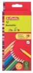Herlitz színes ceruza háromszögletű nem töredező 12 db (W10412021)