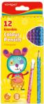Keyroad Erasable Színes Ceruza Készlet - 12 db, Radíros, Háromszögletű