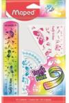Maped : Mini Cute Twist n Flex vonalzókészlet, törhetetlen