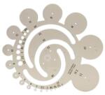 KOH-I-NOOR Radius sablon, műanyag, KOH-I-NOOR "z32 (7250020000)