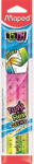 Maped Vonalzó, műanyag, 15 cm, MAPED "Twist'n Flex Decor - papir-bolt