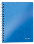 Leitz Wow Spirálfüzet - A5, Vonalas, 80 Lap, Kék (46390036)
